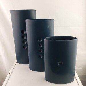 Noritake Colorwave Set of Three Vases/Canisters Portugal